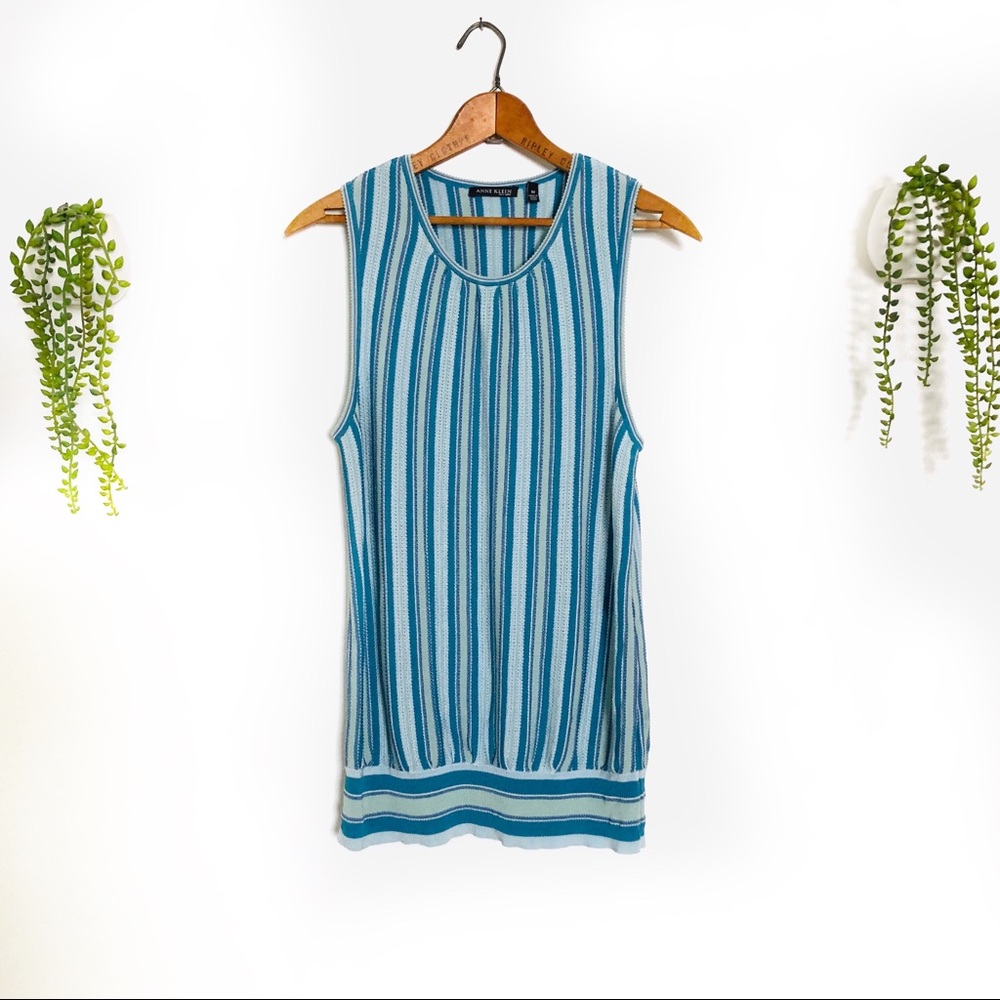 Anne Klein Silk Tank Tunic